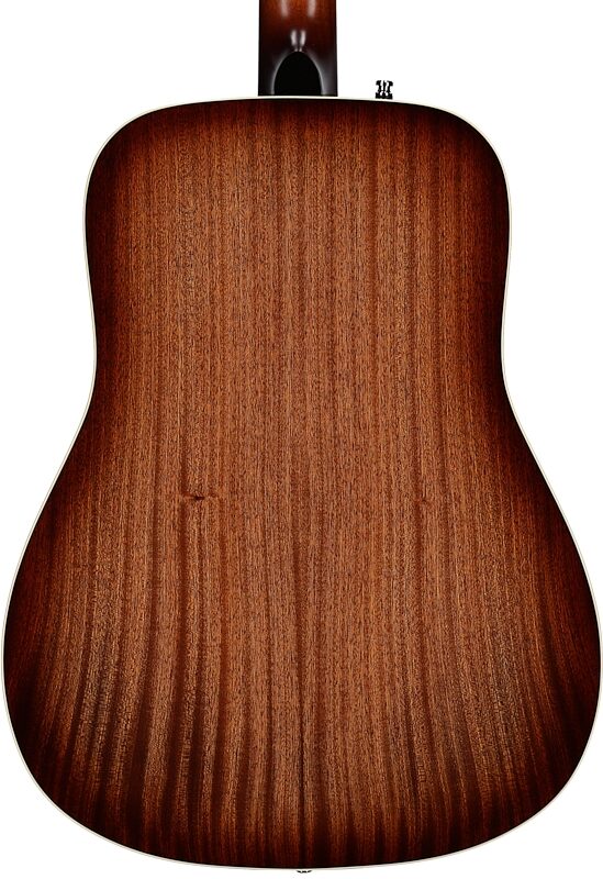 open zoom image for Godin Century Mahogany EQ Acoustic-Electric Guitar (with Gig Bag), Rustic Burst, Serial Number 053919000055, Body Straight Back