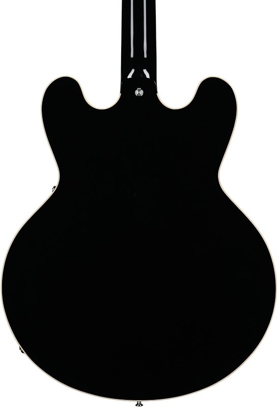 open zoom image for Heritage Standard H-535 Semi-Hollowbody Electric Guitar (with Case), Ebony, Serial Number 1260833, Body Straight Back