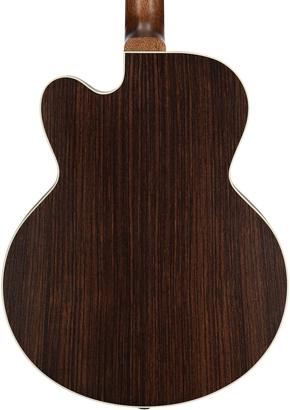 open zoom image for Gibson Parlor Rosewood EC Acoustic-Electric Guitar (with Case), Rosewood Burst, Serial Number 20576024, Body Straight Back