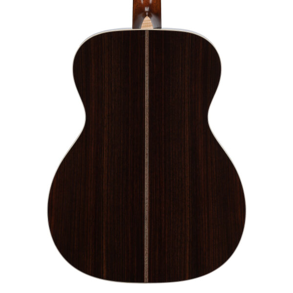 open zoom image for Martin OM-28 Modern Deluxe Orchestra Acoustic Guitar (with Case), New, Serial Number M3053643, Body Straight Back