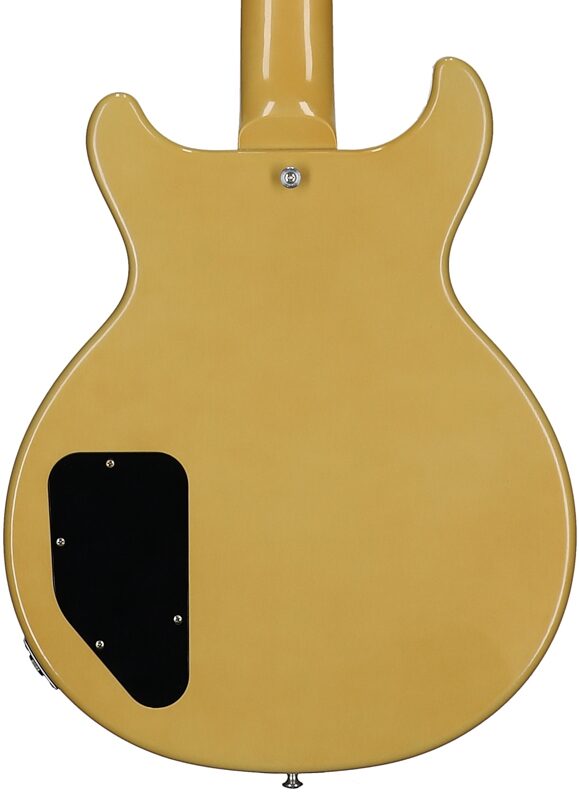 open zoom image for Gibson Custom 1960 Les Paul Special Double Cut Electric Guitar (with Case), TV Yellow, Serial Number 06095, Body Straight Back