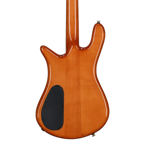 open zoom image for Spector Euro 4 Doug Wimbish Signature Model Electric Bass, Amber Gloss, Serial Number ]c121nb24179, Body Straight Back