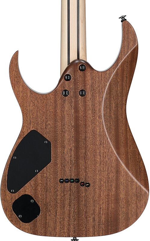 open zoom image for Ibanez RGR5221R Prestige Electric Guitar (with Case), Transparent Fluorescent Orange, Serial Number 210001F2606484, Body Straight Back