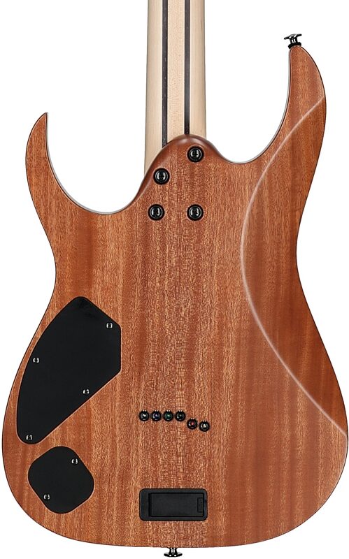 open zoom image for Ibanez RG5121R Prestige Electric Guitar (with Case), Dark Tide Blue Flat, Serial Number 210001F2612551, Body Straight Back