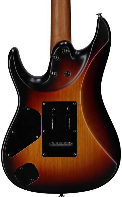 open zoom image for Ibanez AZ2402 Prestige Electric Guitar (with Case), Tri Fade Burst, Serial Number 210002F2615182, Body Straight Back