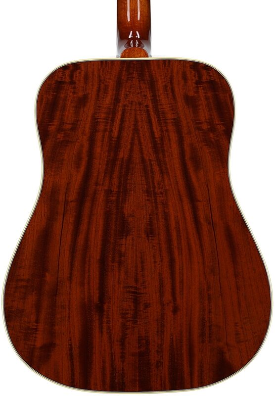open zoom image for Gibson Hummingbird Original Acoustic-Electric Guitar (with Case), Heritage Cherry Sunburst, with Baggs HiFi DNA system, Right-Handed, Serial Number 22226141, Body Straight Back