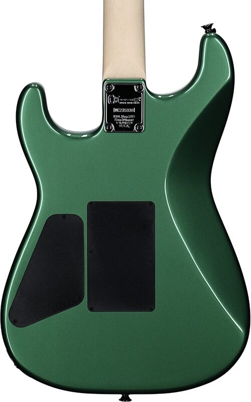 open zoom image for Charvel Pro-Mod SD1 HH FR Electric Guitar, with Maple Fingerboard, Pelham Green, Body Straight Back