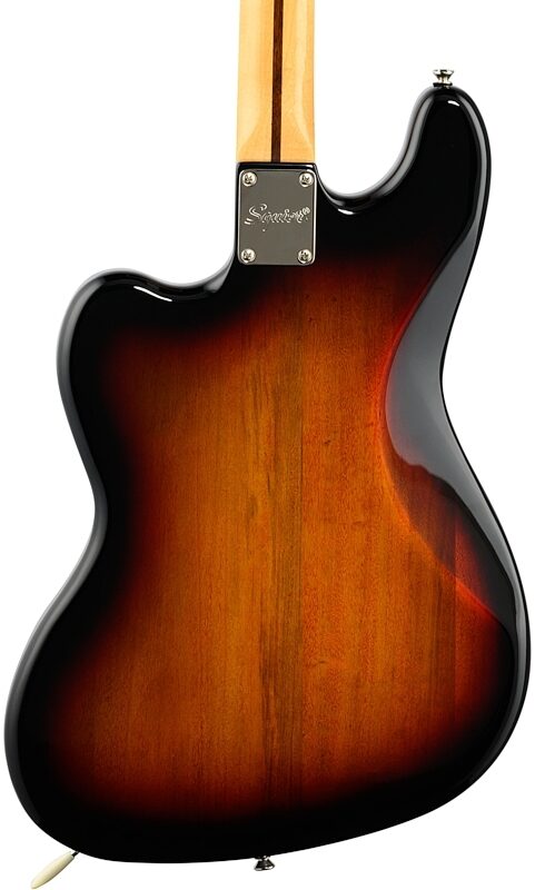 open zoom image for Squier Classic Vibe Bass VI, with Laurel Fingerboard, 3-Color Sunburst, Body Straight Back