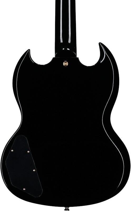 open zoom image for Epiphone Inspired by Gibson SG Custom Electric Guitar (with Gig Bag), Ebony, Body Straight Back