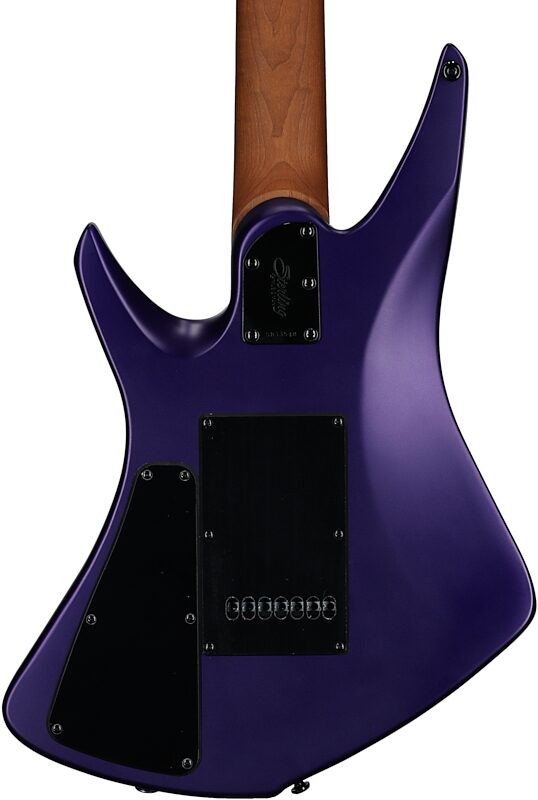 open zoom image for Sterling by Music Man Kaizen 7 Electric Guitar, 7-String, Firemist Purple, Rosewood Fretboard, Open Box (Very Good), Body Straight Back