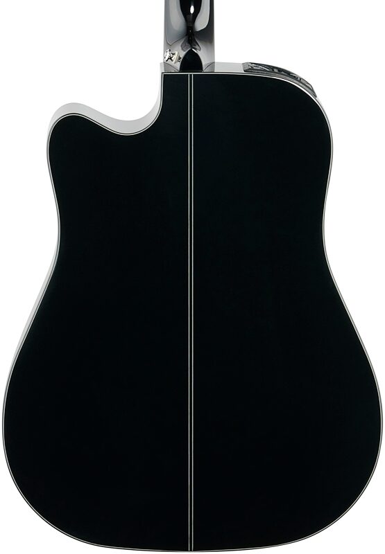 open zoom image for Takamine GD30CE Dreadnought Cutaway Acoustic-Electric Guitar, Black, Body Straight Back