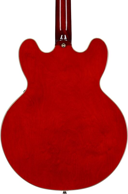 open zoom image for Epiphone Masterbilt Gem Archer Sheraton Electric Guitar (with Case), Cherry, Body Straight Back