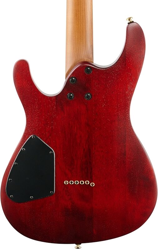 open zoom image for Ibanez SEW761FM Electric Guitar, Natural Flat, Body Straight Back