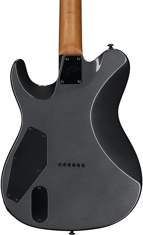 open zoom image for ESP LTD TH-400 Electric Guitar, Charcoal Metallic, Body Straight Back