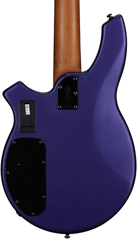 open zoom image for Sterling by Music Man Bongo 5 Electric Bass, 5-String, Firemist Purple, Rosewood Fretboard, Body Straight Back