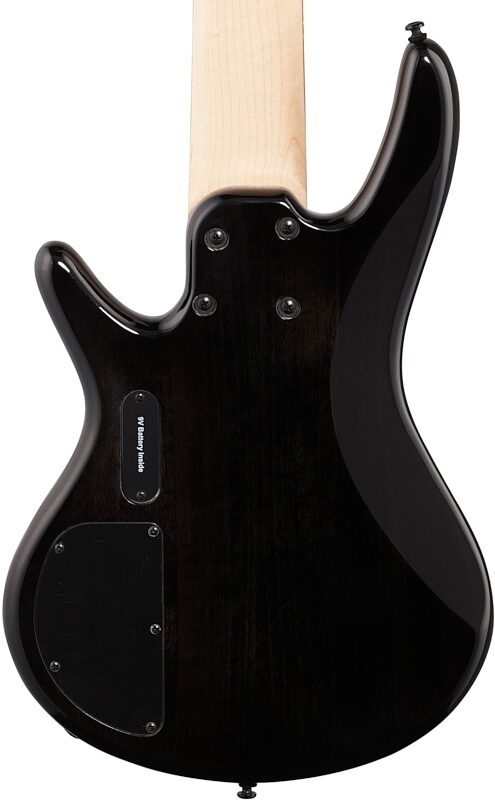 open zoom image for Ibanez GSR206SM Electric Bass, 6-String, Natural Gray Flat, Body Straight Back