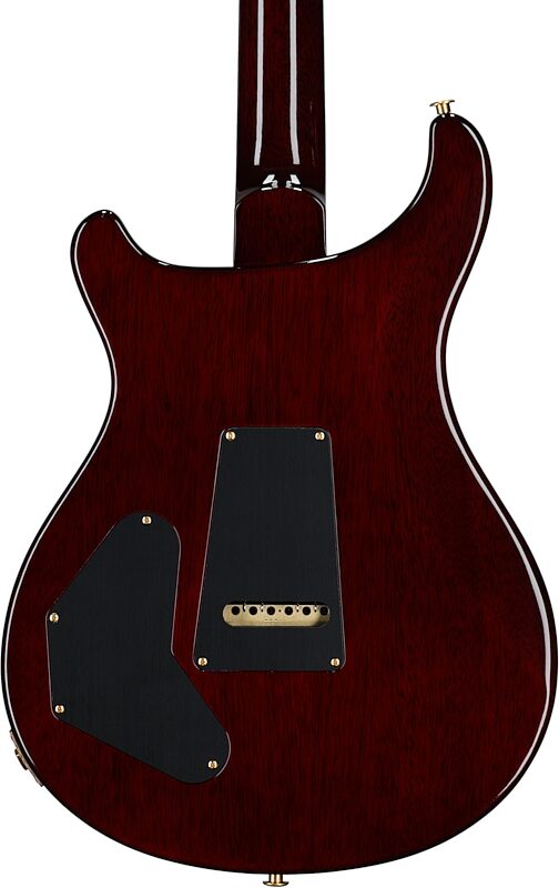 open zoom image for PRS Paul Reed Smith DGT Semi-Hollowbody Birds 10 Top Electric Guitar, Dark Cherry Sunburst, Body Straight Back