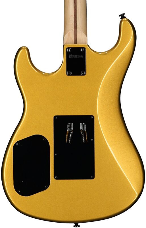 open zoom image for Kramer 50th Anniversary 84 Electric Guitar (with Gig Bag), Gold, Body Straight Back