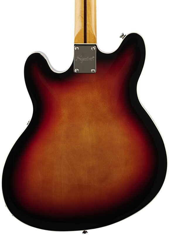 open zoom image for Squier Classic Vibe Starcaster Electric Guitar, with Maple Fingerboard, 3-Color Sunburst, Open Box (Very Good), Body Straight Back
