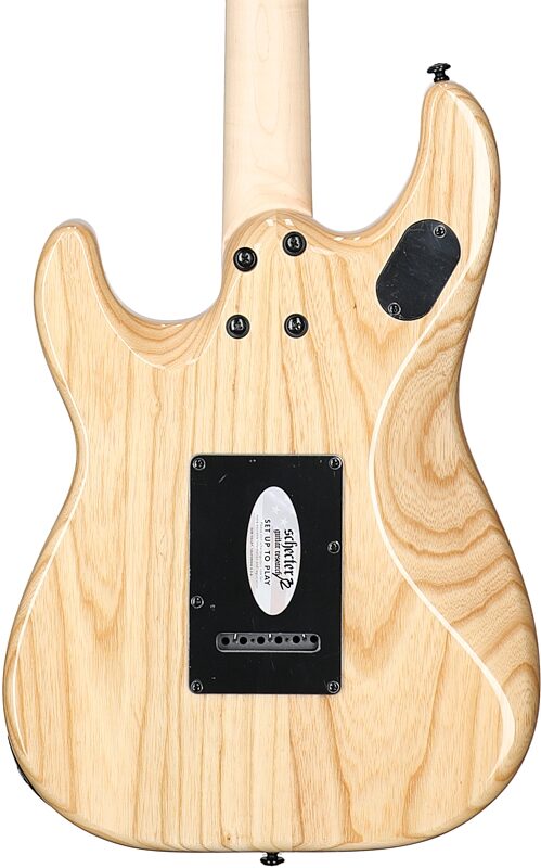 open zoom image for Schecter Justin Beck Ani Electric Guitar, Gloss Natural, Body Straight Back