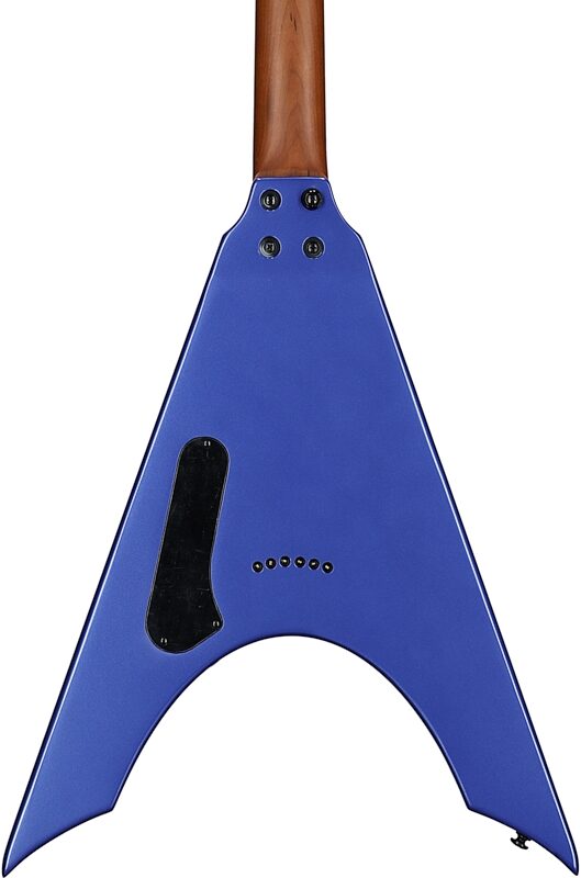 open zoom image for Kramer Nite-V Electric Guitar, (with Gig Bag), Royal Blue Metallic, Body Straight Back