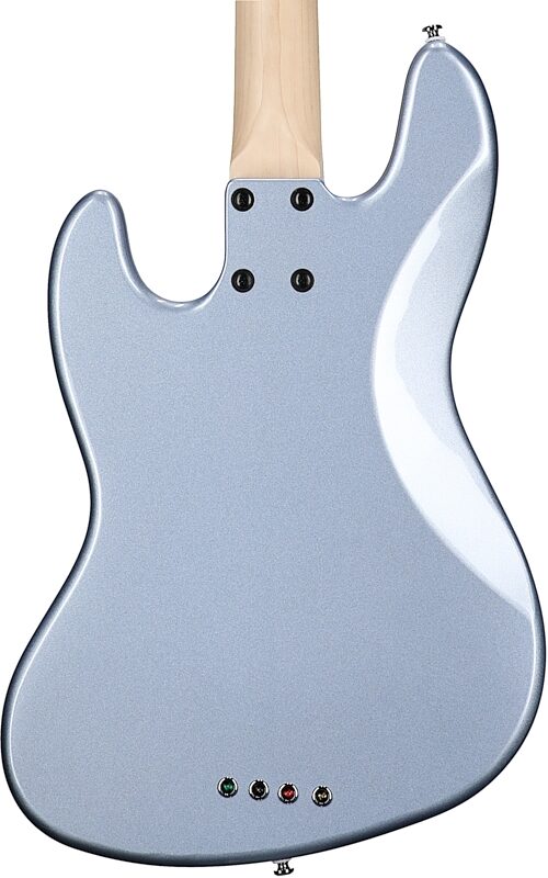 open zoom image for Lakland Skyline 44-60 Vintage J Custom Electric Bass, Ice Blue Metallic, Body Straight Back