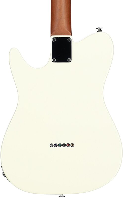 open zoom image for Ibanez FLATV2 Josh Smith Signature Electric Guitar (with Case), Mint Sand, Body Straight Back