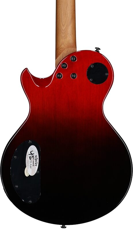 open zoom image for Schecter Solo II Standard Electric Guitar, Blood Burst, Body Straight Back