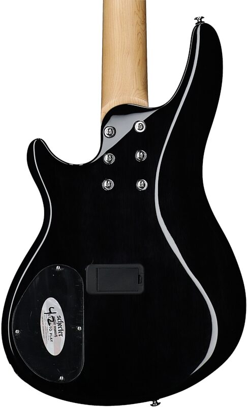 open zoom image for Schecter C-5 Plus Electric Bass, Charcoal Burst, Body Straight Back