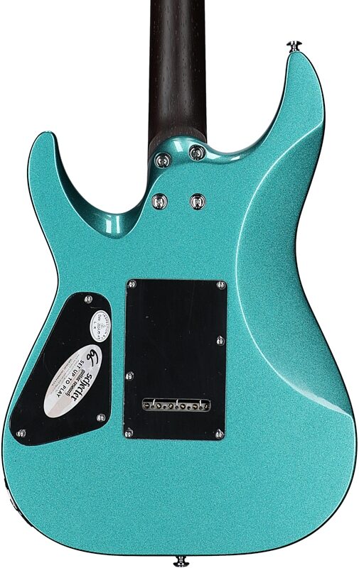 open zoom image for Schecter Aaron Marshall AM-6 Tremolo Electric Guitar, Arctic Jade, Body Straight Back