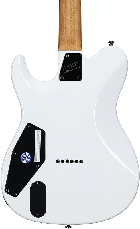 open zoom image for ESP LTD TH-1000 Electric Guitar, Snow White, Body Straight Back