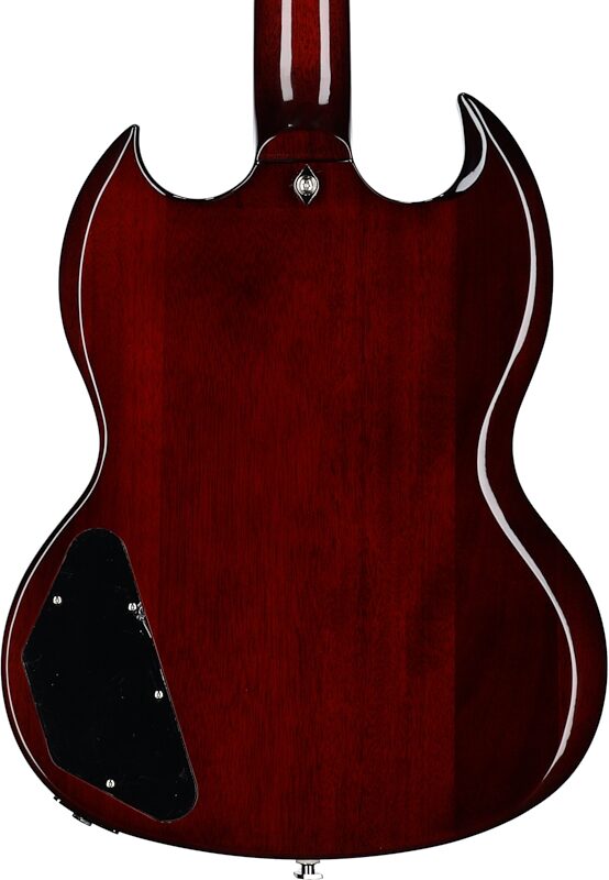 open zoom image for Epiphone SG Modern Figured Electric Guitar, Mojave Burst, with Gig Bag, Body Straight Back