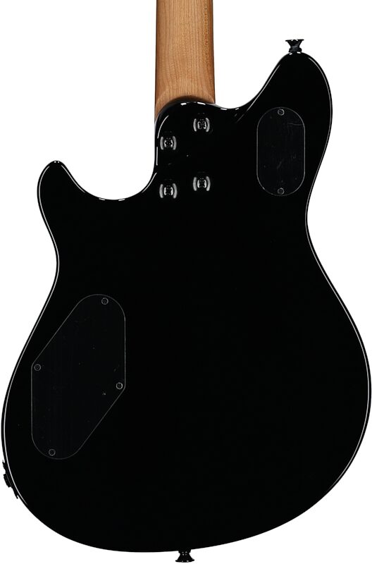 open zoom image for EVH Eddie Van Halen Limited Edition Wolfgang Special TOM Archtop Electric Guitar, Gloss Black, Body Straight Back