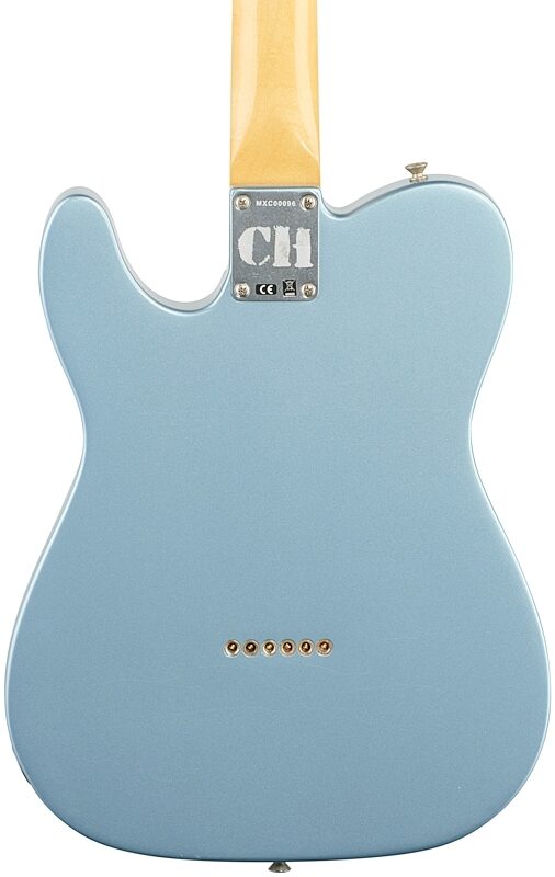 open zoom image for Fender Chrissie Hynde Telecaster Electric Guitar (with Case), Ice Blue Metal, Body Straight Back