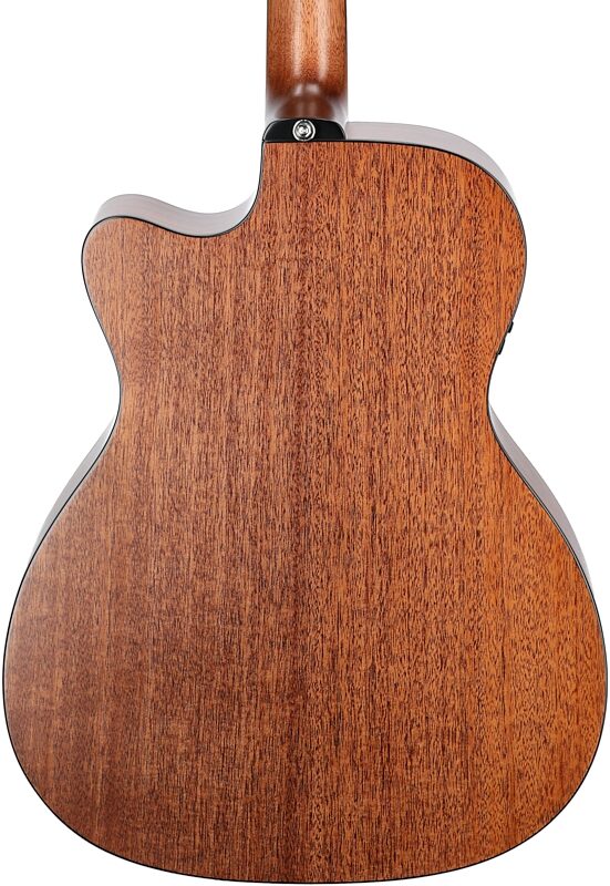 open zoom image for Alvarez AF66CE Folk Acoustic-Electric Guitar, Shadowburst, Body Straight Back
