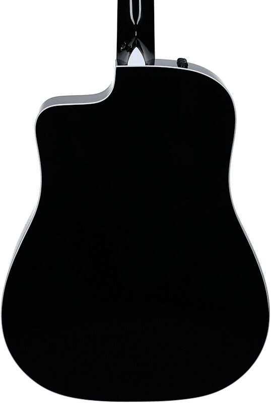 open zoom image for Taylor 250ce Plus Grand Auditorium Acoustic-Electric Guitar, Black, Body Straight Back
