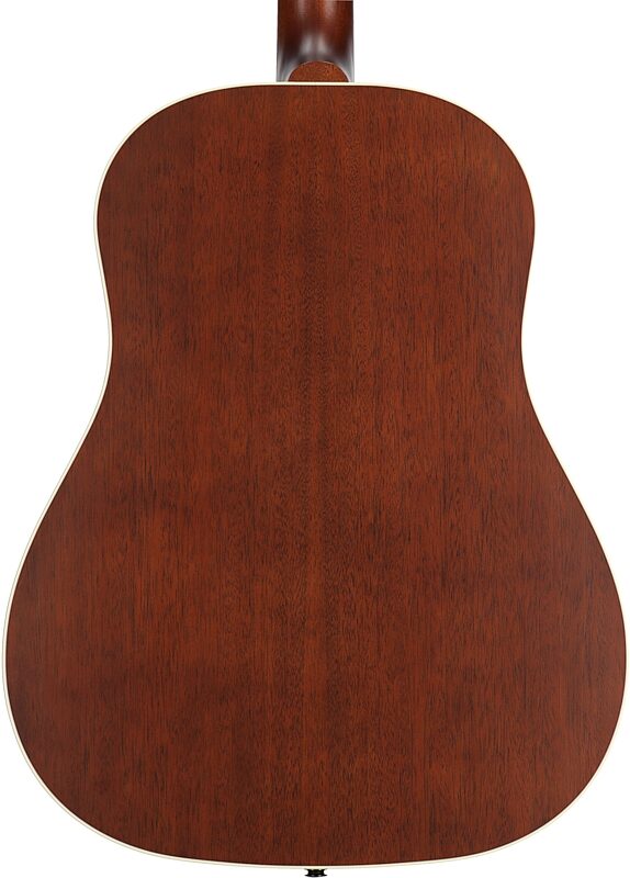 open zoom image for Gibson J-45 '50s Faded Acoustic-Electric Guitar (with Case), Faded Vintage Sunburst, Body Straight Back