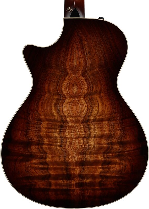 open zoom image for Taylor K22ce Grand Concert Acoustic-Electric Guitar (with Case), New, Body Straight Back