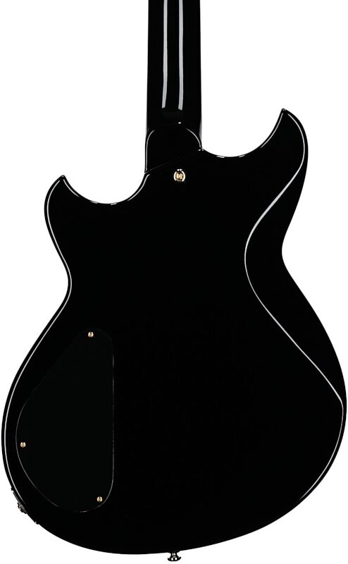 open zoom image for Reverend Kyle Shutt II Electric Guitar, Midnight Black, Body Straight Back