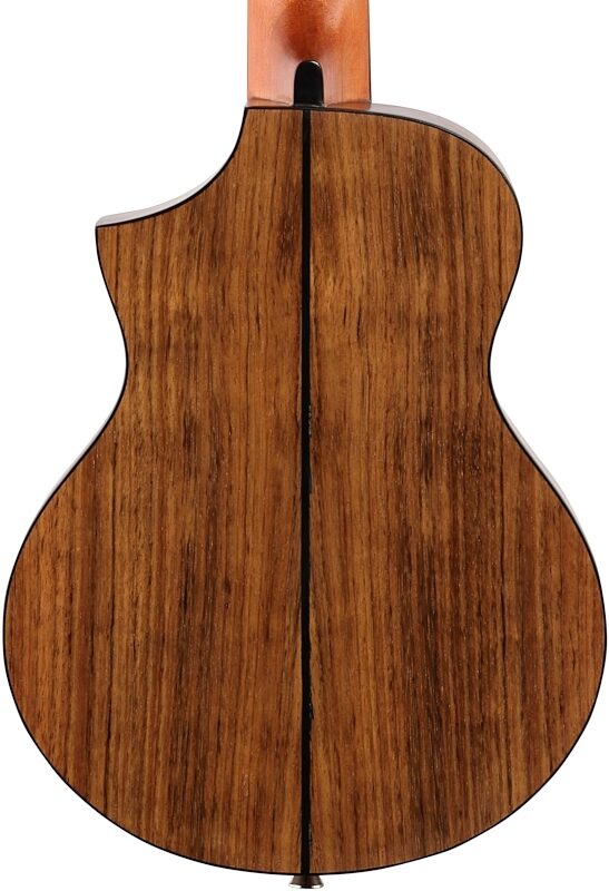 open zoom image for Ibanez EWP14OPN Piccolo Acoustic Guitar, Open Pore Natural, Body Straight Back