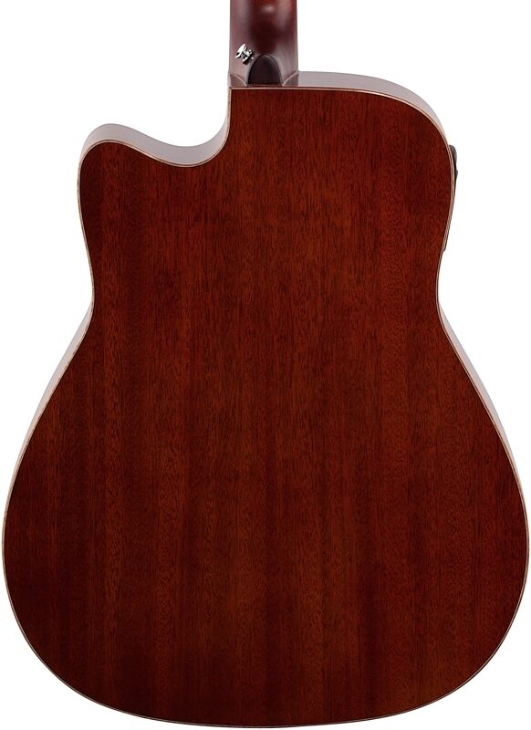 open zoom image for Yamaha A1M Acoustic-Electric Guitar, Vintage Natural, Body Straight Back