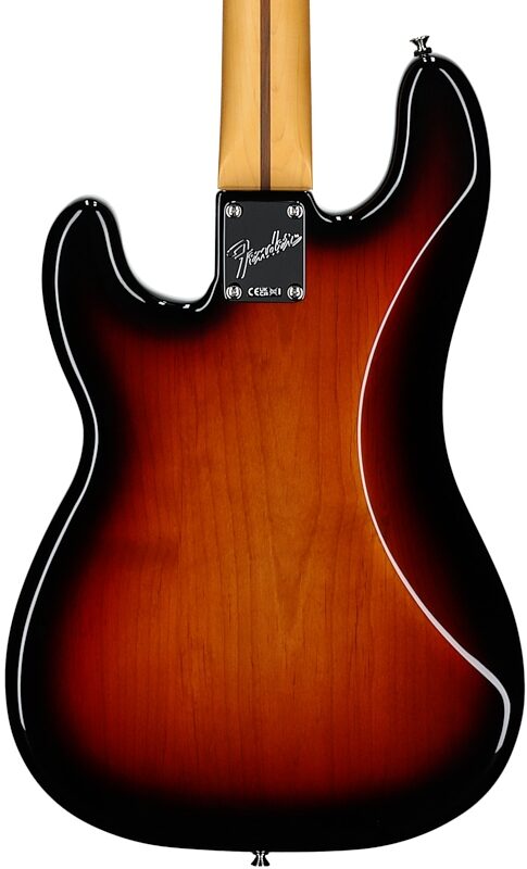 open zoom image for Fender American Professional Classic Precision Electric Bass (with Gig Bag), 3-Color Sunburst, Body Straight Back