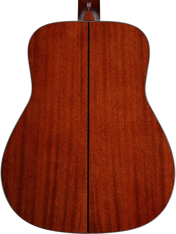 open zoom image for Yamaha FG5 Dreadnought Acoustic Guitar, Gloss Natural, Body Straight Back