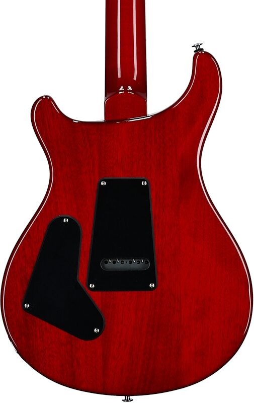 open zoom image for PRS Paul Reed Smith SE Custom 24-08 Quilt Electric Guitar, Charcoal Cherry Burst, Open Box (Very Good), Body Straight Back