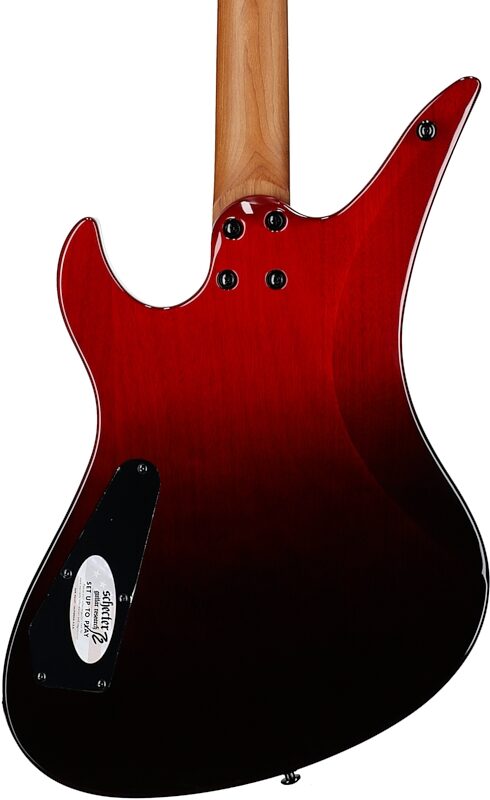 open zoom image for Schecter Avenger Standard Electric Guitar, Blood Burst, Body Straight Back