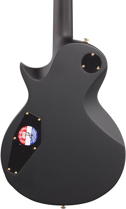 open zoom image for ESP LTD EC-1000 Deluxe Series Electric Guitar, with Seymour Duncan Pickups, Vintage Black, Body Straight Back