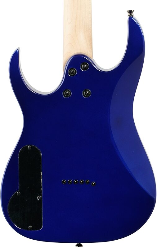 open zoom image for Ibanez PGMM11 Paul Gilbert Mikro Electric Guitar, Jewel Blue, Open Box (Very Good), Body Straight Back
