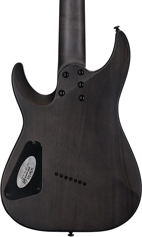 open zoom image for Schecter Omen Elite-7 Multiscale Electric Guitar, 7-String, Black Cherry Burst, Body Straight Back
