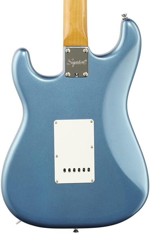 open zoom image for Squier Classic Vibe '60s Stratocaster Electric Guitar, with Laurel Fingerboard, Lake Placid Blue, Body Straight Back