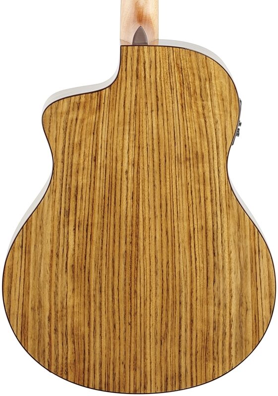 open zoom image for Washburn Bella Tono Vite S9V Acoustic-Electric Guitar, Charcoal Burst, Body Straight Back